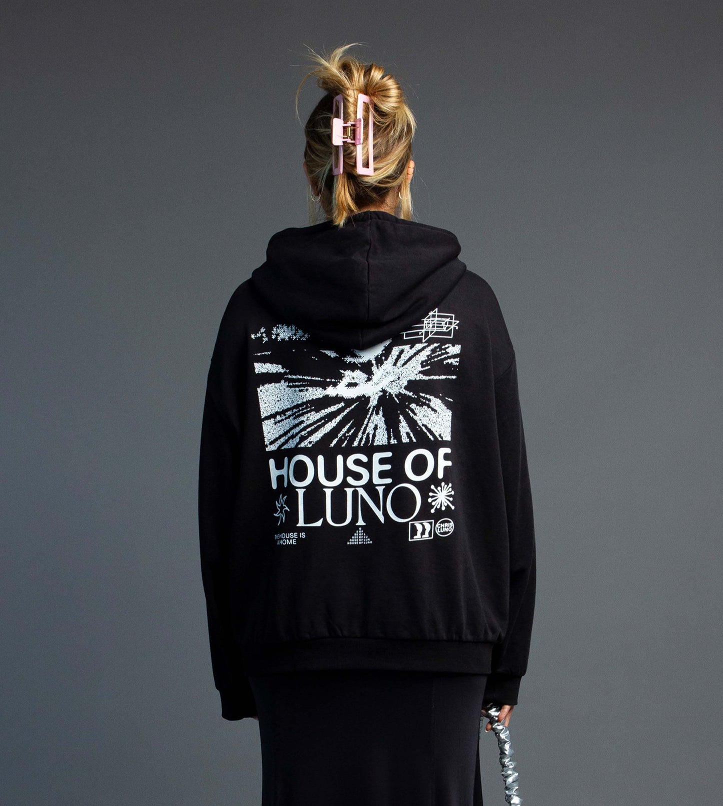HOUSE OF LUNO ZIP HOODIE
