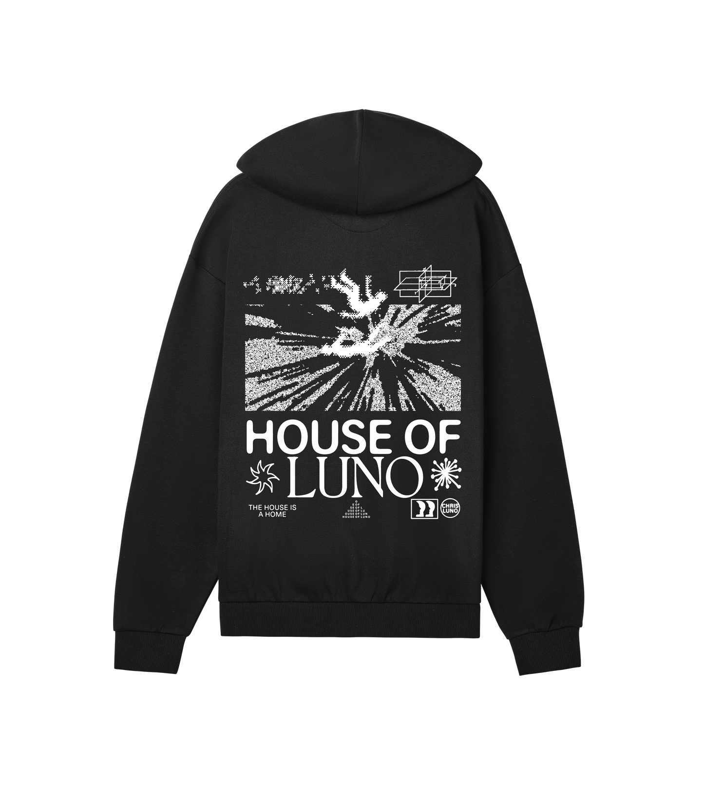 HOUSE OF LUNO ZIP HOODIE