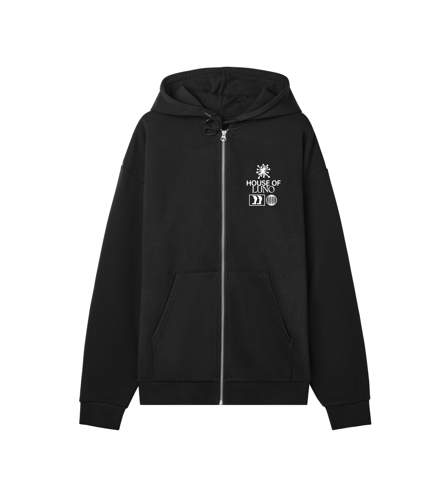 HOUSE OF LUNO ZIP HOODIE